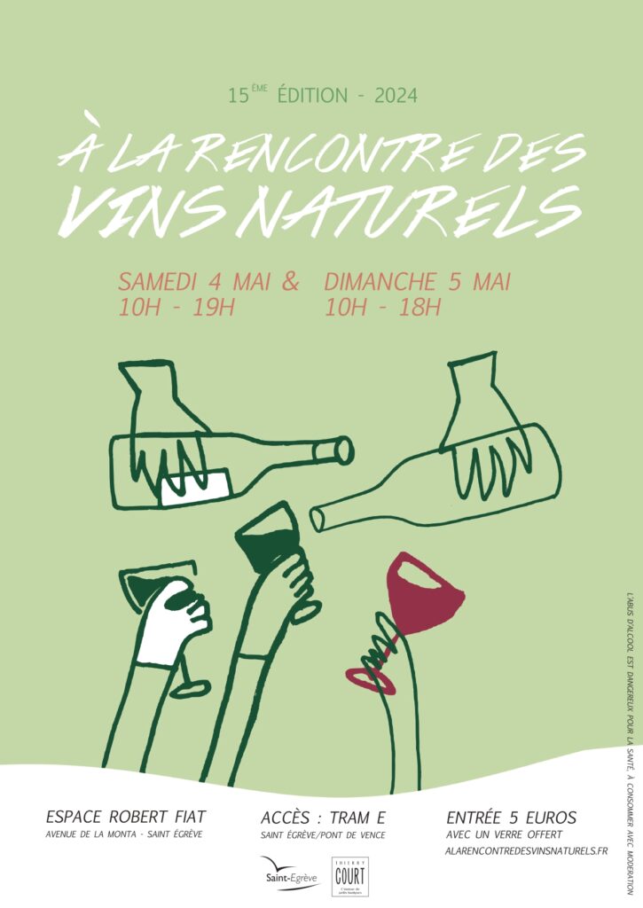 Affiche du salon des vins naturels 2016